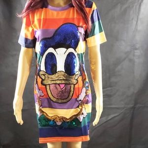 Sequin Dress Daffy Duck